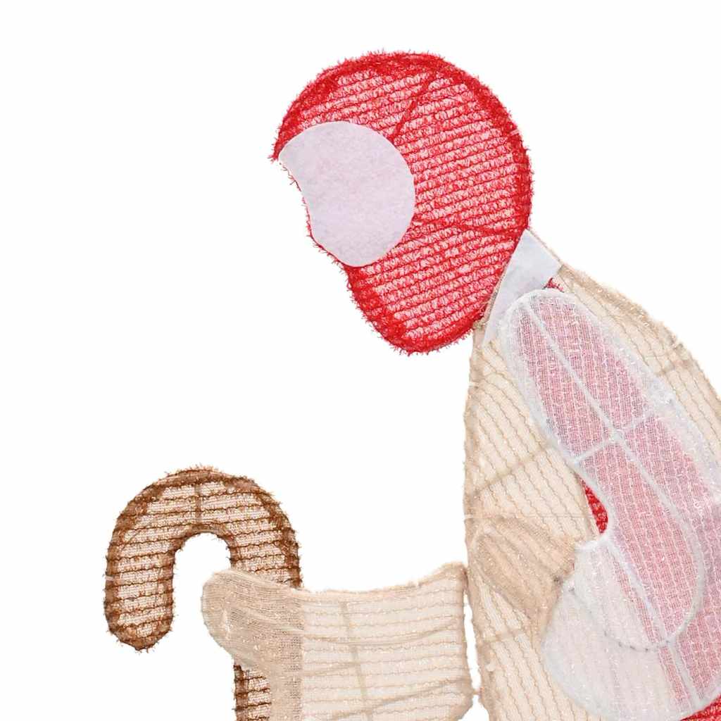 Krippescene Varm hvid 149 x32 x 127.5 cm Polyester