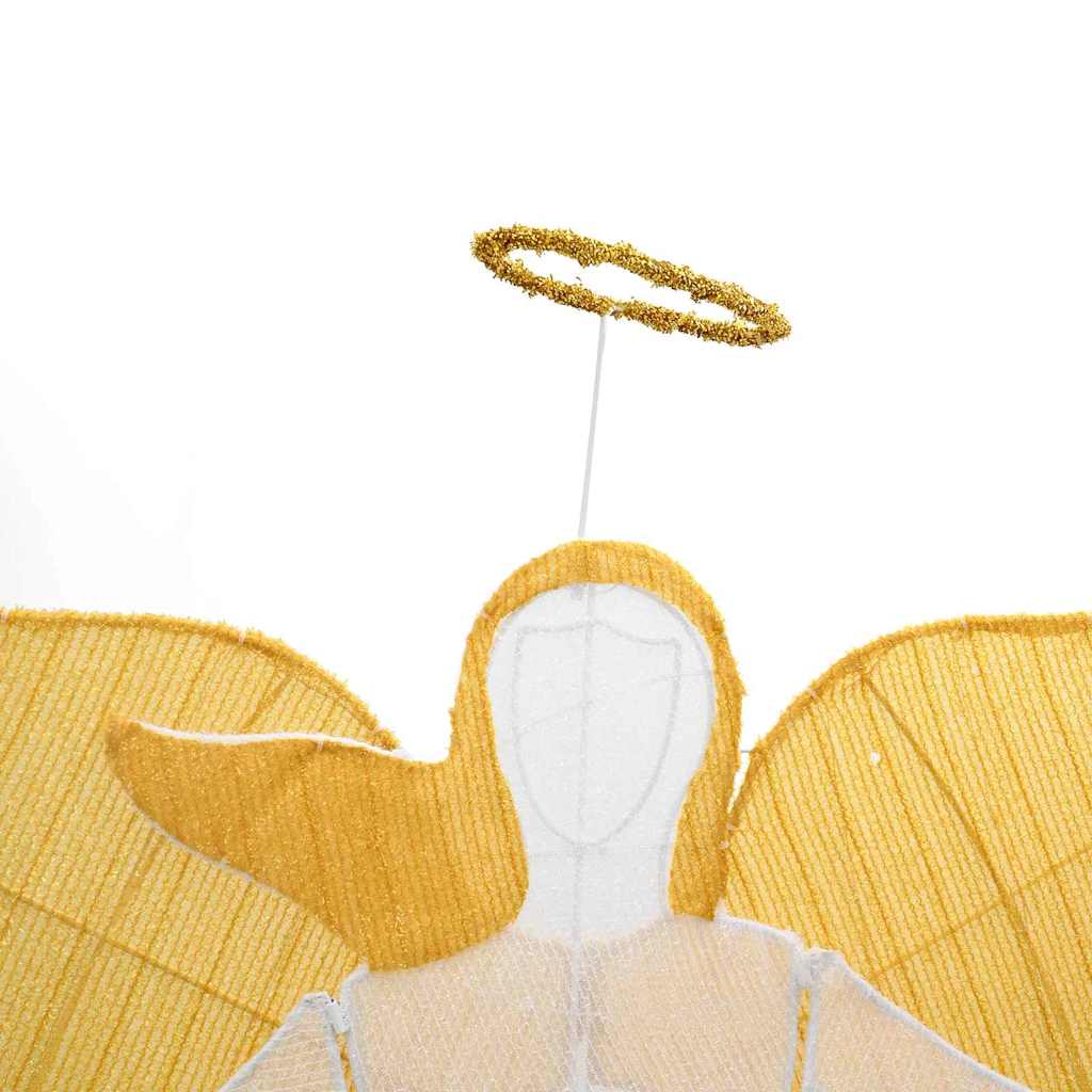 Lyst hjørne Varm hvid 116 x 29 x 158.5 cm Polyester