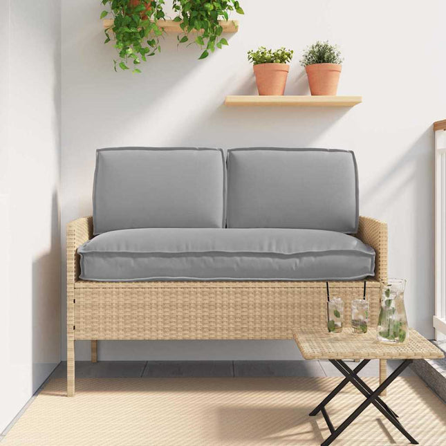 Pudesæt Oxford stof Grå 120 x 50 x 52 cm