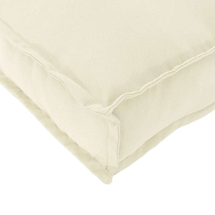 Pudesæt 3 pcs Creme Oxford stof