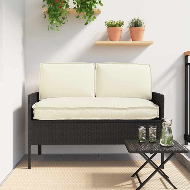Pudesæt Oxford stof Creme 120 x 50 x 52 cm