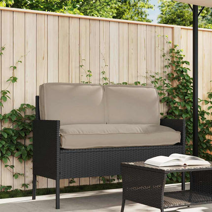 Pudesæt 3 pcs Gråbrun Oxford stof