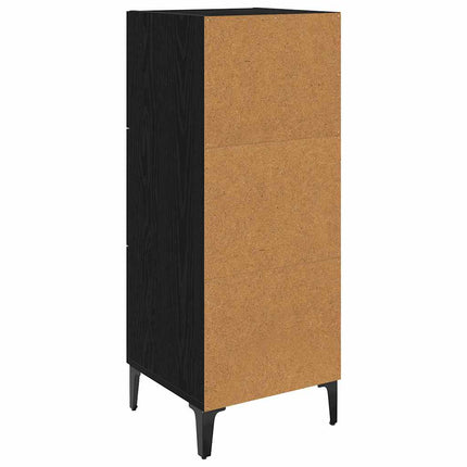 Sideboard Sort eg 34,5 x 34 x 90 cm Konstrueret træ