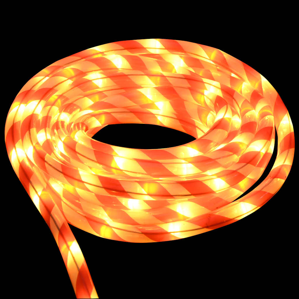 Sejllys med 2400 LED'er Varm hvid 100 m PVC