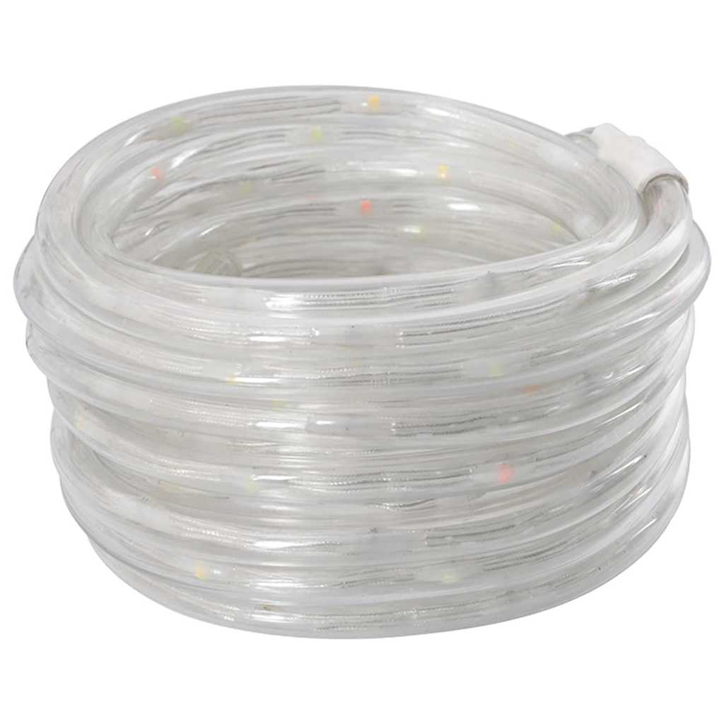 Sejllys med 1200 LED'er Varm hvid 50 m PVC
