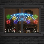 Jule Stjerne med 432 LED'er Flerfarvet 182 x 58 cm PVC