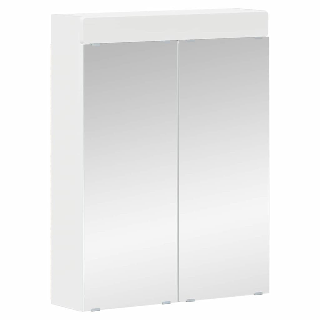 Badeværelsesmøbel sæt TULUM 4 pcs Hvid 60 x 34 x 63 cm