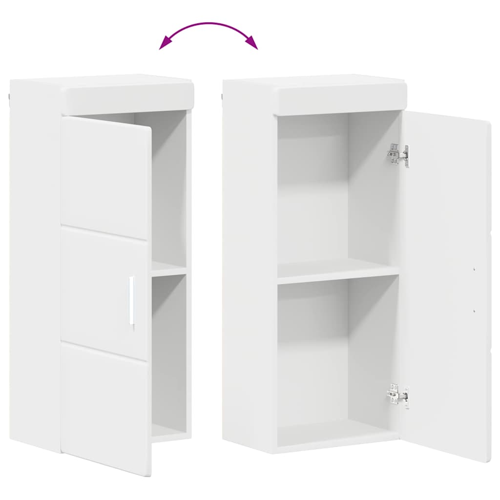 Badeværelsesmøbel sæt TULUM 4 pcs Hvid 60 x 34 x 63 cm