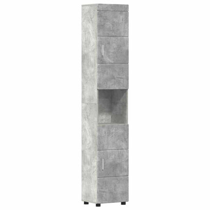 Badeværelsesmøbel sæt TULUM 5 stk. Beton Grå 60 x 34 x 63 cm