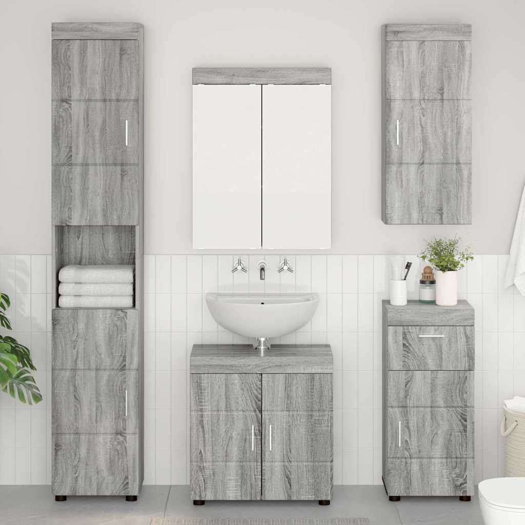 Badevrelsesmbel st TULUM 5 stk. Gr Sonoma 60 x 34 x 63 cm
