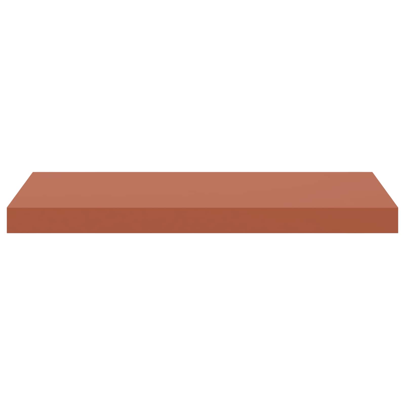 Væghylde Vægmonteret 4 pcs Rød 60 x 23 x 4 cm Konstrueret træ
