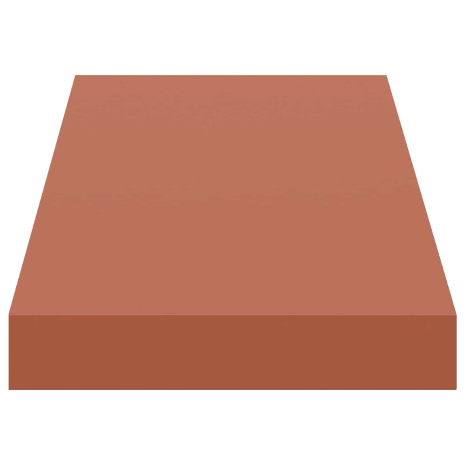 Væghylde Vægmonteret 4 pcs Rød 60 x 23 x 4 cm Konstrueret træ