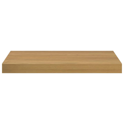 Væghylde 2 stk. Brun 50 x 23,5 x 3,8 cm Konstrueret træ