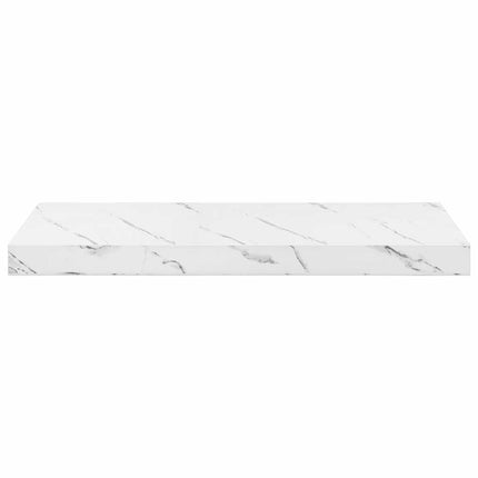 Væghylde Vægmonteret Hvid marmor 60 x 23,5 x 3,8 cm