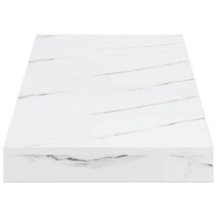 Væghylde Vægmonteret Hvid marmor 60 x 23,5 x 3,8 cm