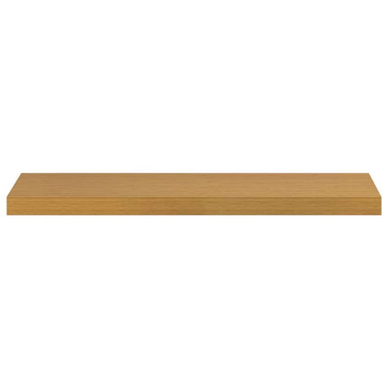Væghylde 4 pcs Beige 80 x 23,5 x 4 cm Konstrueret træ