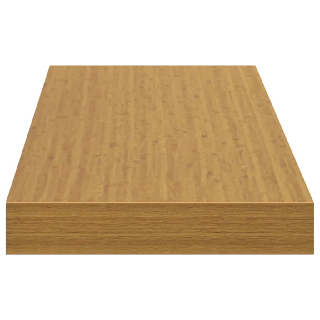 Væghylde Vægmonteret Beige 90 x 23,5 x 4 cm Konstrueret træ