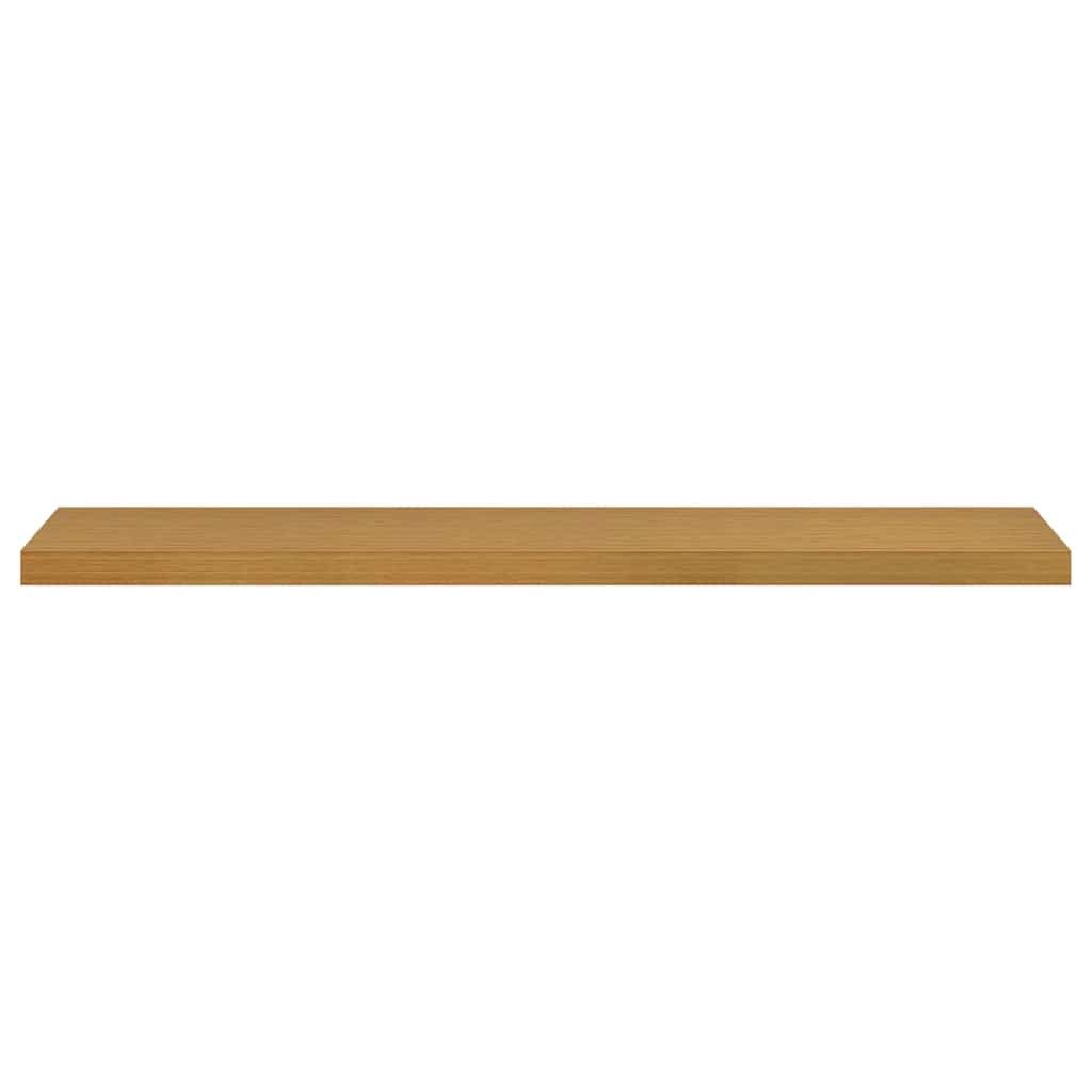 Væghylde Vægmonteret Beige 120 x 23,5 x 4 cm Konstrueret træ
