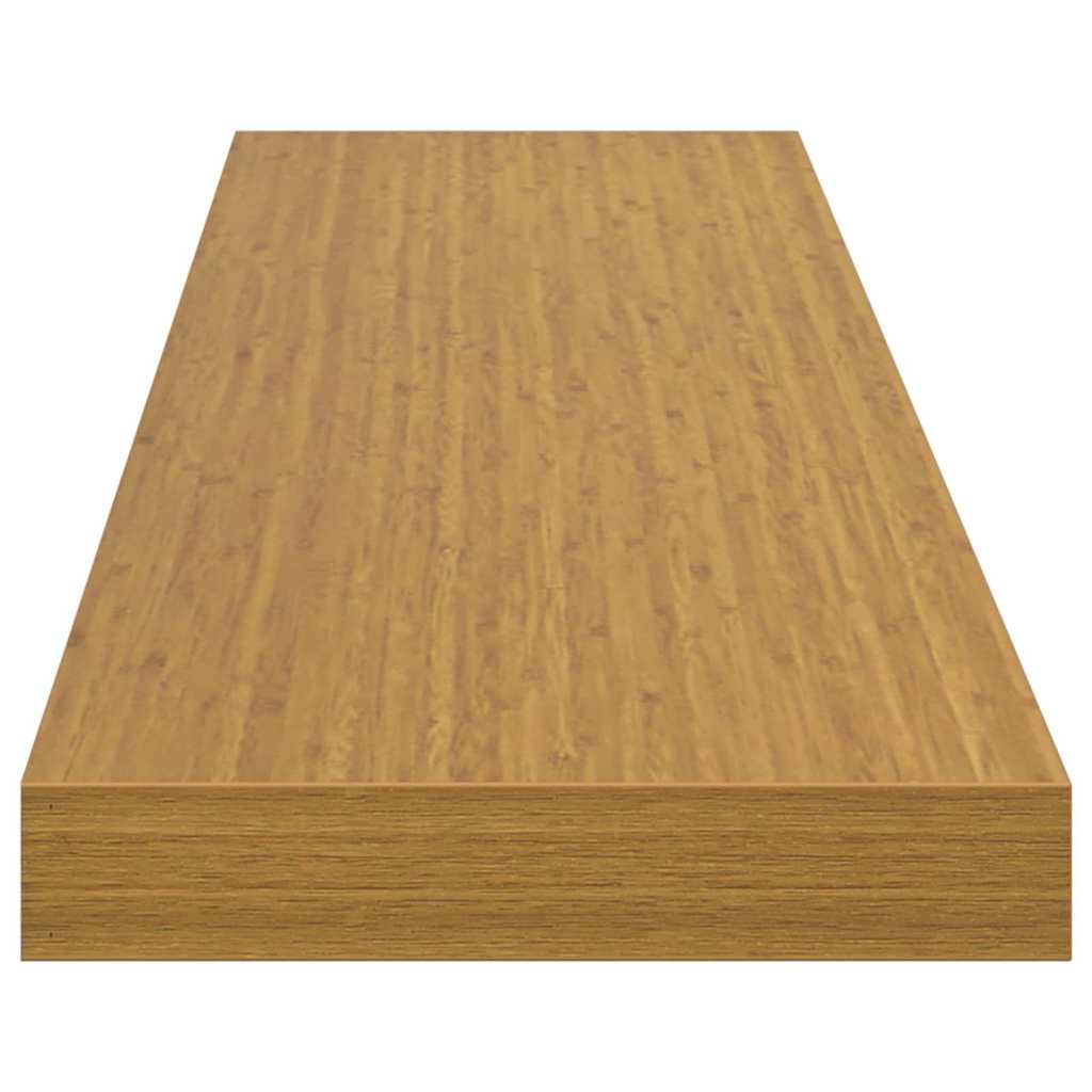 Væghylde Vægmonteret Beige 120 x 23,5 x 4 cm Konstrueret træ