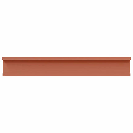 Væghylde Vægmonteret 4 pcs Rød 60 x 9 x 3 cm Konstrueret træ