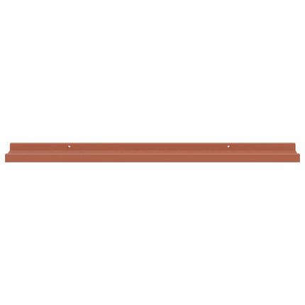 Væghylde Vægmonteret 4 pcs Rød 80 x 9 x 3 cm Konstrueret træ