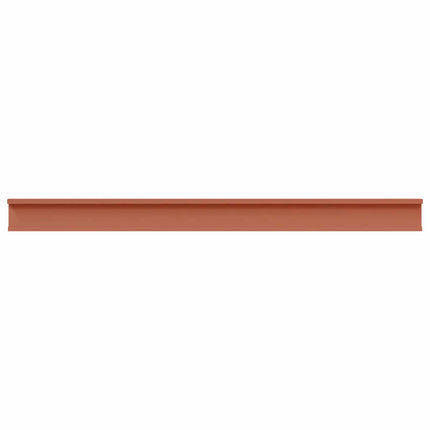 Væghylde Vægmonteret 4 pcs Rød 115 x 9 x 3 cm Konstrueret træ