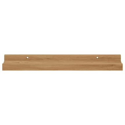 Væghylde Vægmonteret 4 stk. Brun 40 x 9 x 3 cm Konstrueret træ