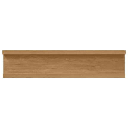 Væghylde Vægmonteret 4 stk. Brun 40 x 9 x 3 cm Konstrueret træ