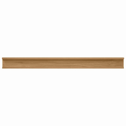 Væghylde Vægmonteret 4 pcs Brun 100 x 9 x 3 cm Konstrueret træ