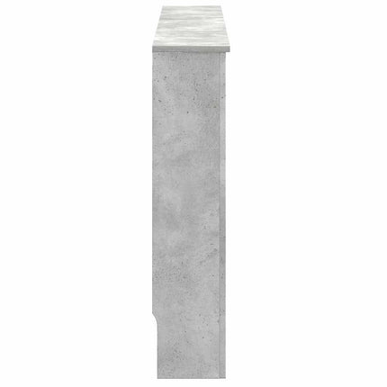 Radiatorcover Betongrå 172 x 19 x 81,5 cm Konstrueret træ