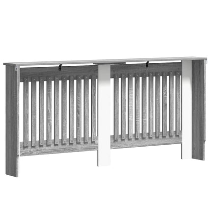Radiatorcover Grå Sonoma 172 x 19 x 81,5 cm Konstrueret træ