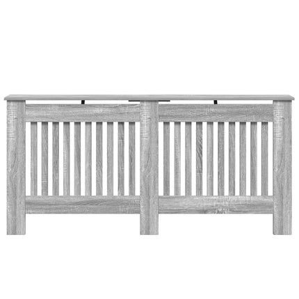 Radiatorcover Grå Sonoma 172 x 19 x 81,5 cm Konstrueret træ