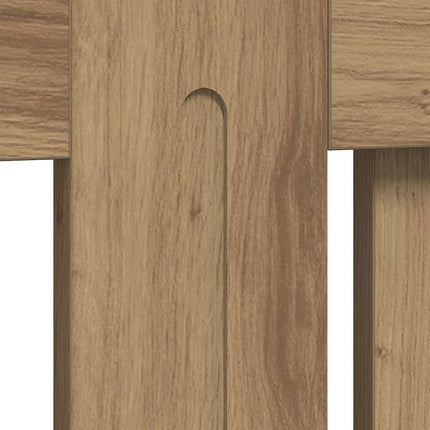 Radiatorcover Artisan-eg 152 x 19 x 81,5 cm Konstrueret træ