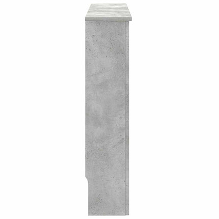 Radiatorcover Betongrå 78 x 19 x 81,5 cm Konstrueret træ