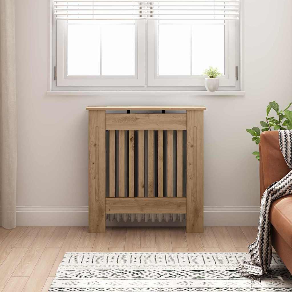 Radiatorcover Artisan Egetræ 78 x 19 x 81,5 cm Konstrueret træ