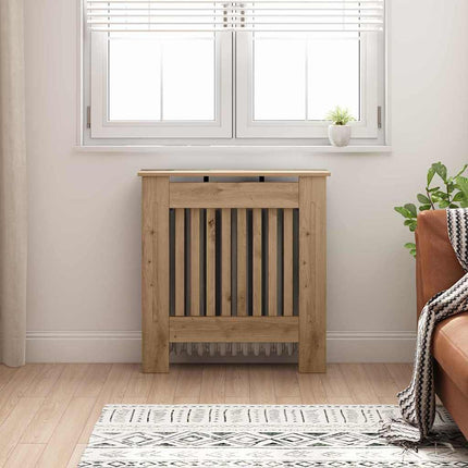 Radiatorcover Artisan-eg 78 x 19 x 81,5 cm Konstrueret træ