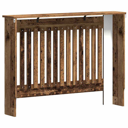 Radiatorcover Gammelt træ 112 x 19 x 81,5 cm Konstrueret træ