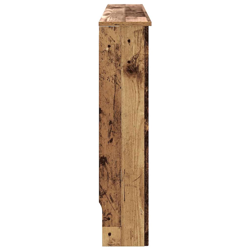 Radiatorcover Gammelt træ 112 x 19 x 81,5 cm Konstrueret træ