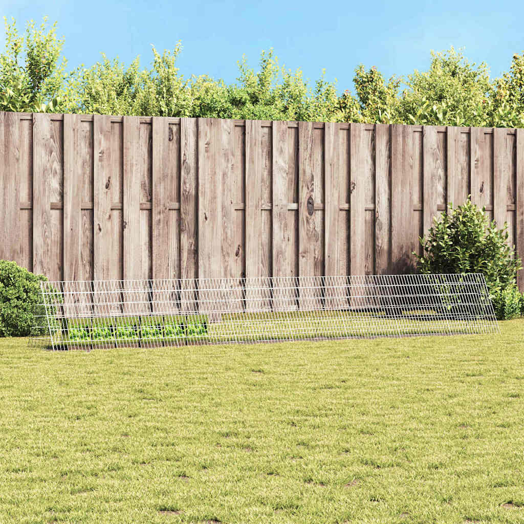 Kanin Bur Sølv 650 x 55 x 55 cm Galvaniseret stål