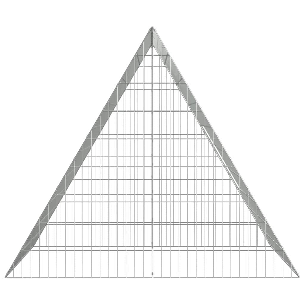 Kanin Bur Sølv 215 x 100 x 85 cm Galvaniseret stål