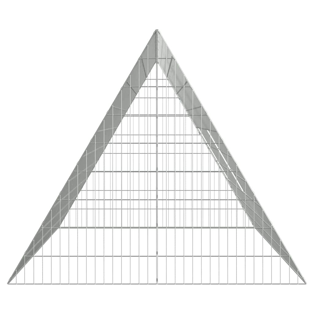 Kanin Bur Sølv 215 x 100 x 85 cm Galvaniseret stål