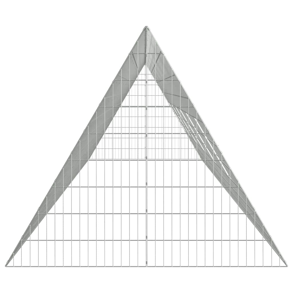 Kanin Bur Sølv 215 x 100 x 85 cm Galvaniseret stål