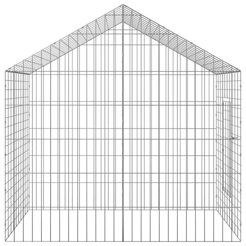 Kanin Bur Sølv 400 x 78 x 78 cm Galvaniseret stål
