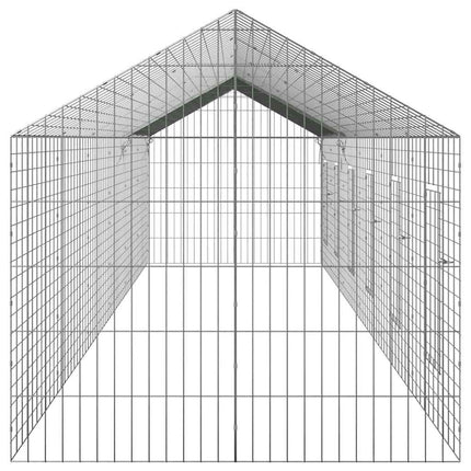 Kanin Bur Sølv 600 x 78 x 78 cm Galvaniseret stål
