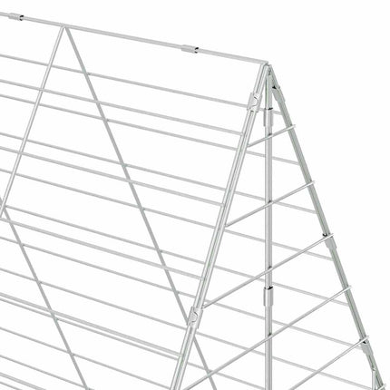 Kanin Bur Sølv 200 x 100 x 210 cm Galvaniseret stål