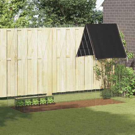 Kanin Bur Sølv 300 x 100 x 210 cm Galvaniseret stål