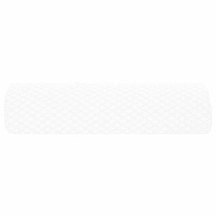Benpude Ensfarvet Hvid 52 x 20 x 12 cm Memory Skum