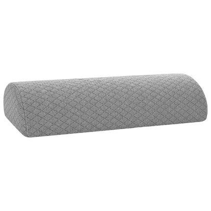 Benpude Geometrisk Grå 52 x 20 x 11 cm Memory Skum