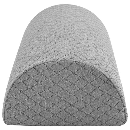 Benpude Geometrisk Grå 52 x 20 x 11 cm Memory Skum