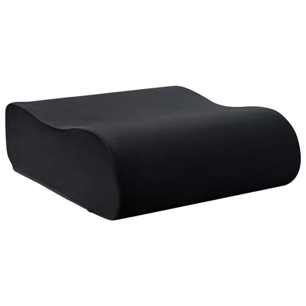 Sædehynde Ensfarvet Sort 40 x 40 x 13 cm PU Skum